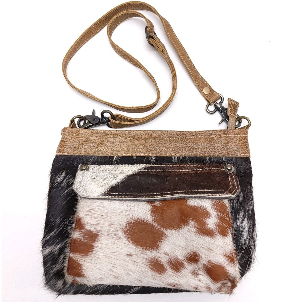 Myra Bag Bygone Hairon Crossbody Shoulder Purse‎